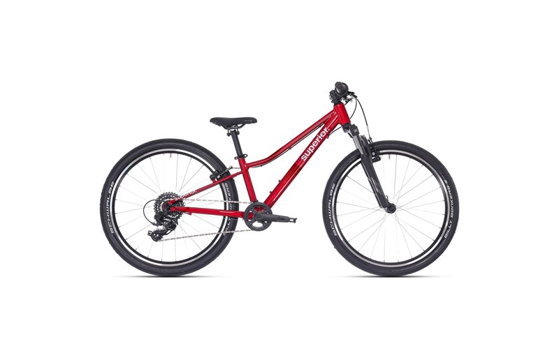 Barnesykkel Superior RACER 24 Gloss Racing Red