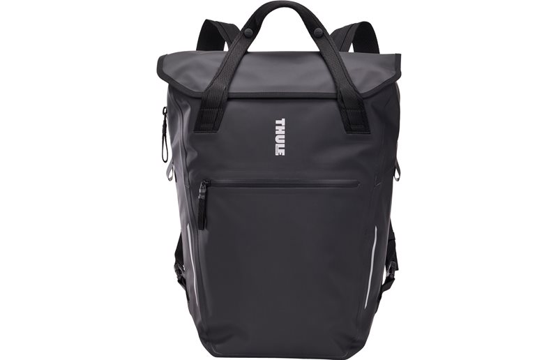 Pyörälaukku Tarakka Thule Shield Backpack InLock Cykelryggsäck 23L Svart