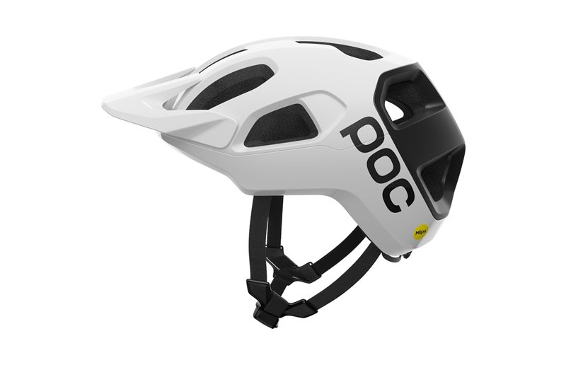 Cykelhjälm POC Cularis MIPS Hydrogen White/Uranium Black Matt
