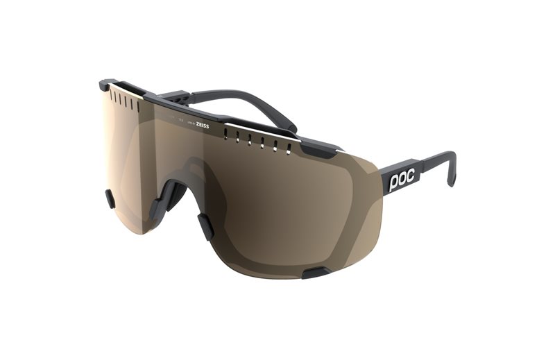 Cykelglasögon POC Devour + Uranium Black/Clarity Trail/Partly Sunny Silver