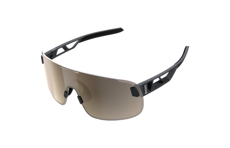 Cykelglasögon POC Elicit Uranium Black/Clarity Trail/Partly Sunny Silver
