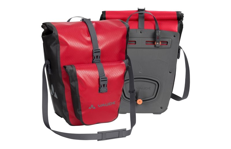 Cykelväska Pakethållare Vaude Aqua Back Plus Pair Red 51 Liter