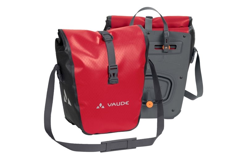 Cykelväska Pakethållare Vaude Aqua Front Pair Red 28 Liter