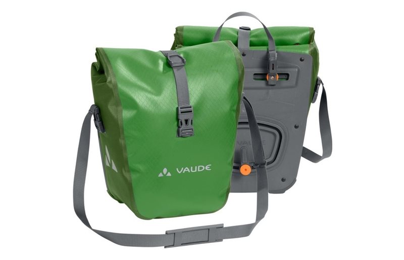 Cykelväska Pakethållare Vaude Aqua Front Pair Green 28 Liter