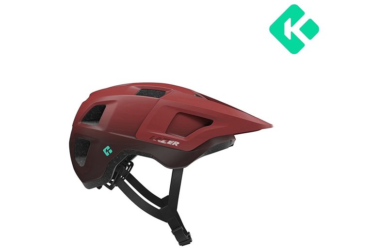 Cykelhjälm Lazer Finch KinetiCore Matte Maroon Black
