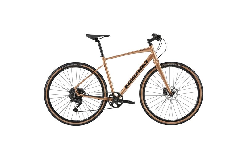 Gravel bike Nishiki Haze Herr gold