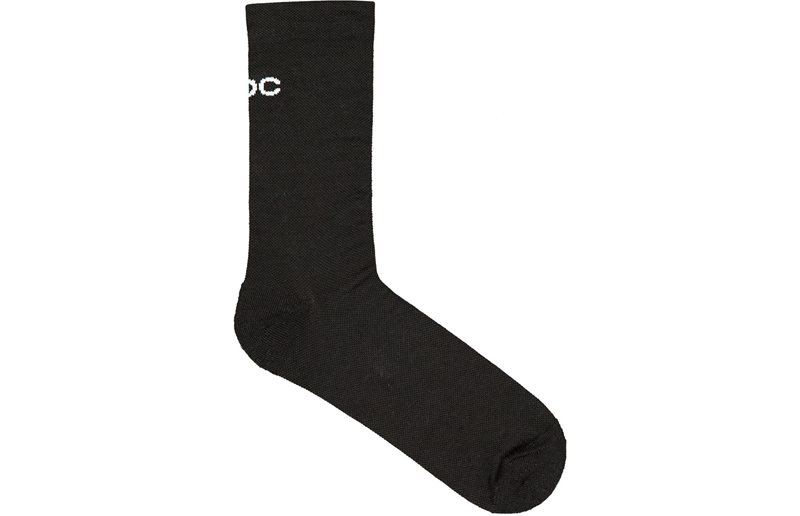 Cykelstrumpor POC Cadence Road Thermal Socks Uranium Black