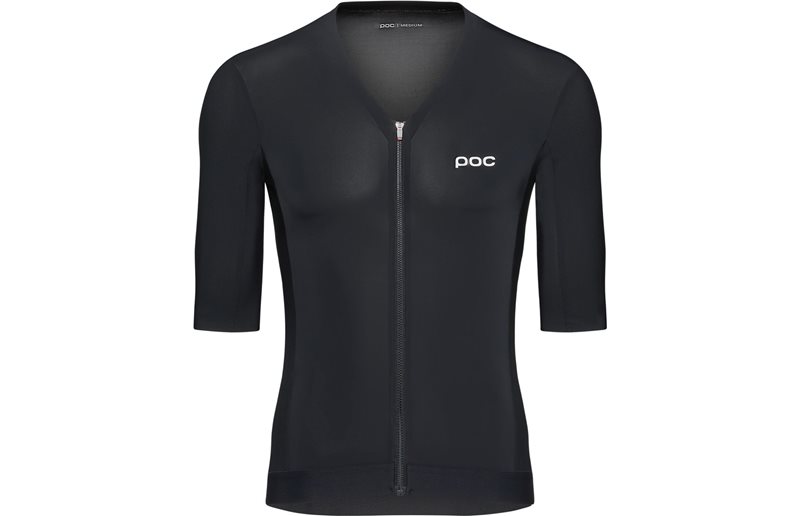 Cykeltröja POC M's Raceday S/S Jersey Uranium Black