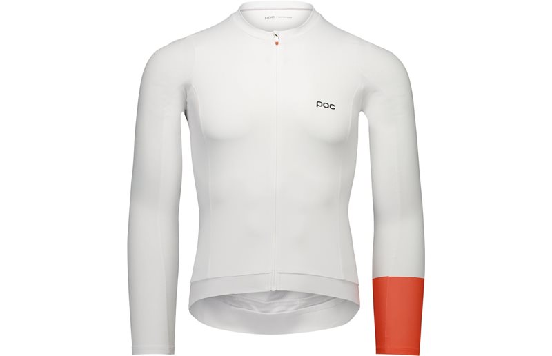Cykeltröja POC M's Cadence L/S Jersey Hydrogen White