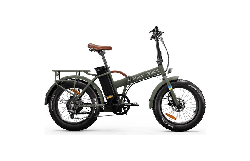 Sähköpyörä RAWBIKE Classic 250W Camo Green