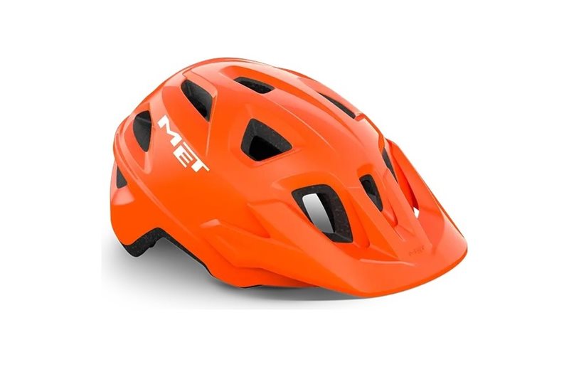 Cykelhjelm MET Eldar Neon Orange Glossy