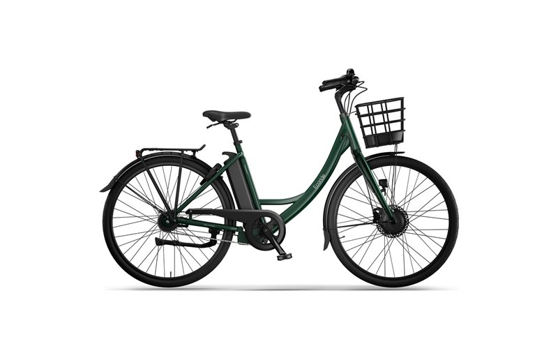 Elcykel Ecoride Ambassador 3 Hub Fotbroms Green