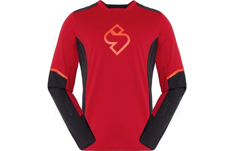 Cykeltrøje Sweet Protection Hunter II Park Long Sleeve Red Chilli