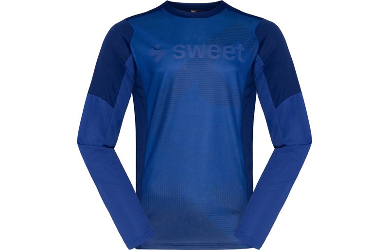 Cykeltröja Sweet Protection Hunter II Trail Long Sleeve Blue Depths