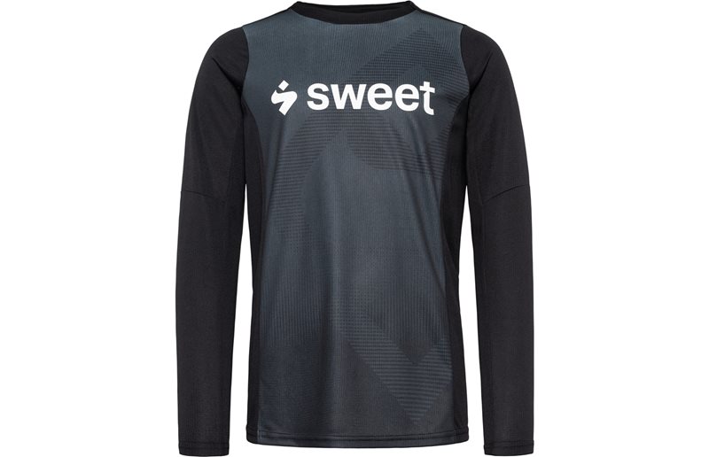 Cykeltrøje Sweet Protection Hunter II Trail Long Sleeve Jr Black