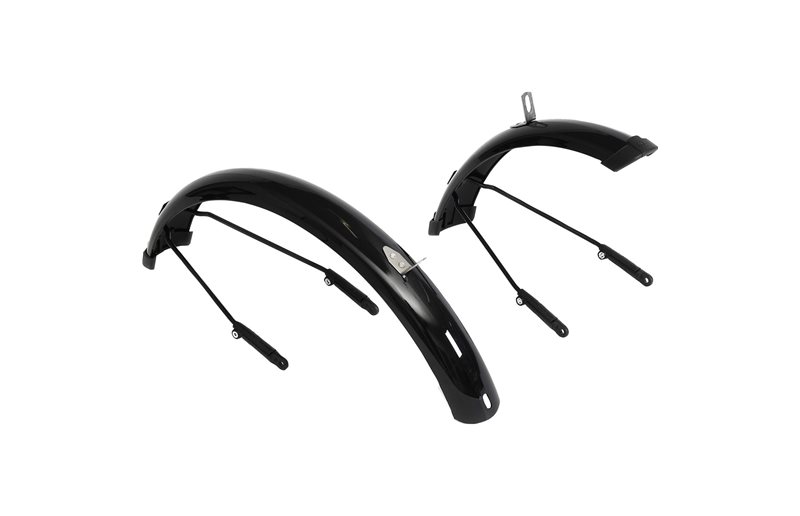 Skärmset Puky LS-PRO Mudguard Set 16" Black