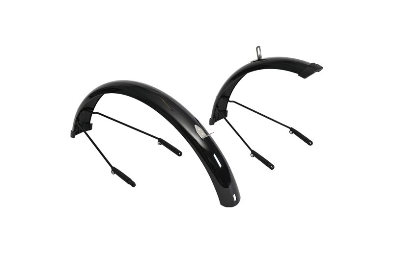Skärmset Puky LS-PRO Mudguard Set 20" Black