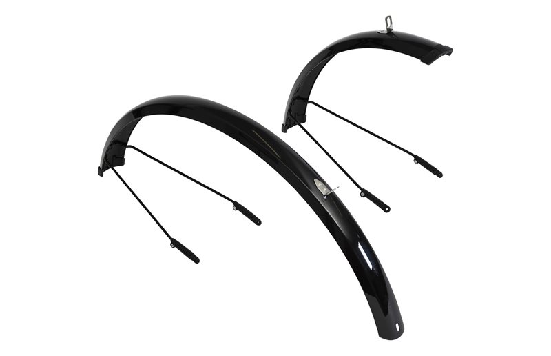 Skärmset Puky LS-PRO Mudguard Set 24" Black