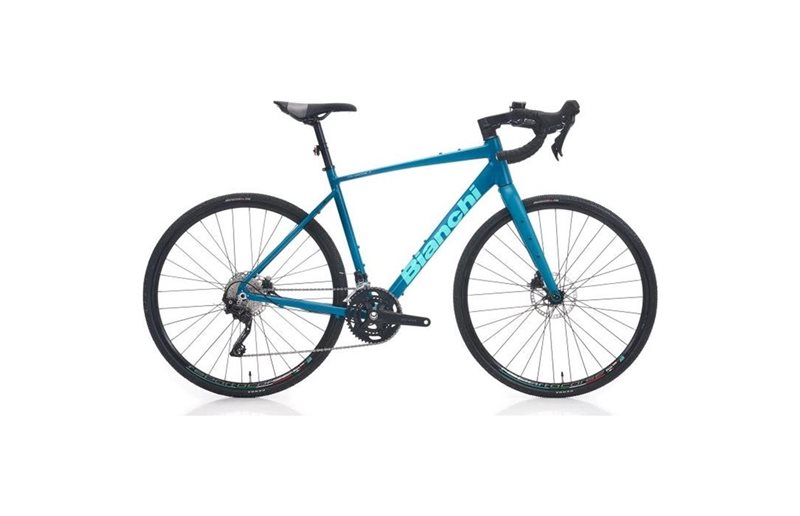Gravel bike Bianchi Nirone 7 Disc GRX400 Green