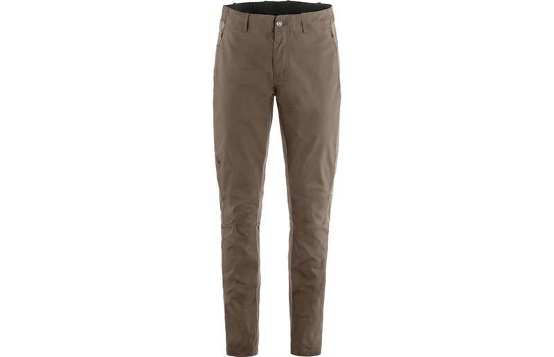 Cykelbyxor Fjällräven Hoja Hybrid Trousers M Suede Brown