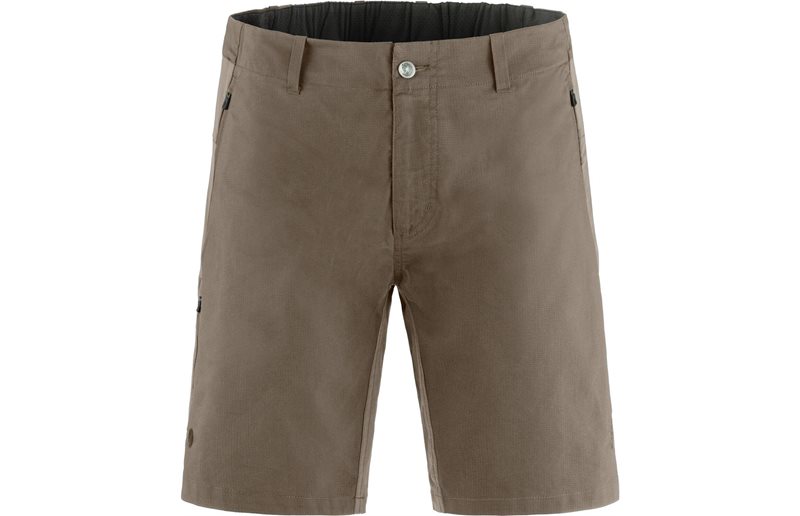Cykelbyxor Fjällräven Hoja Hybrid Shorts M Suede Brown