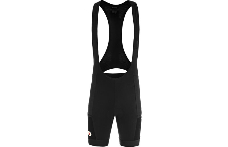 Pyöräilyhousut Fjällräven Hoja Bib Shorts M Black