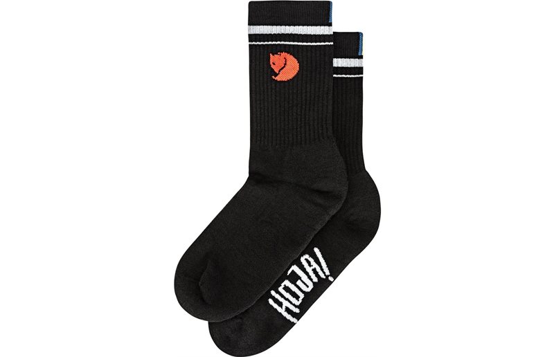 Cykelstrumpor Fjällräven Hoja Socks Black