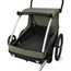 Cykelvagn Thule Courier Vintage Green