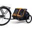 Cykelvagn hund Hamax Milou S Dog Bike Trailer Yellow
