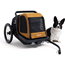 Cykelvagn hund Hamax Milou S Dog Bike Trailer Yellow