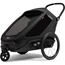 Cykeltrailer børn Hamax Outback Next Double Bicycle Trailer Black