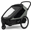 Cykeltrailer børn Hamax Outback Next Double Bicycle Trailer Green/Black