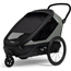 Pyöräkärry lapsille Hamax Outback Next Double Bicycle Trailer Green/Black