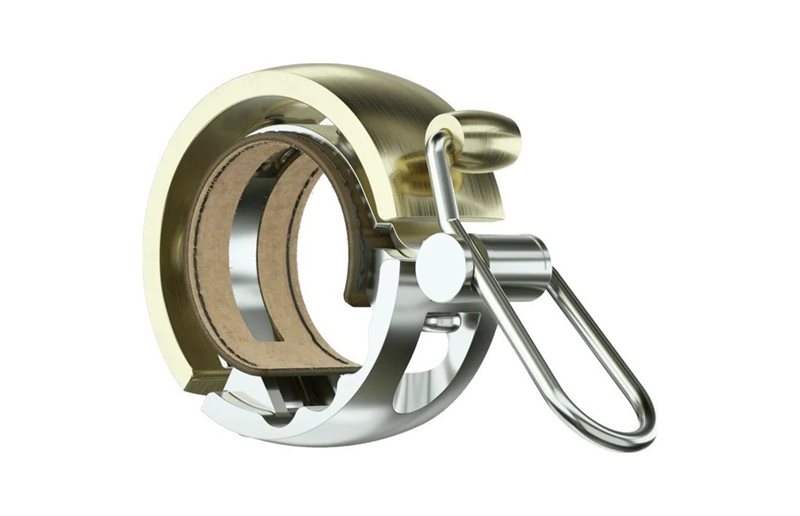 Knog Oi Luxe Bike Bell Small Lightbrown