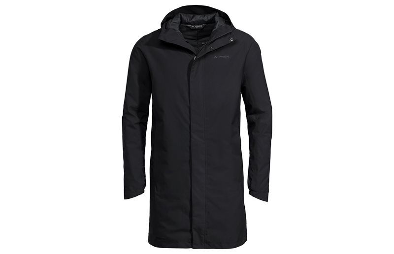 Pyöräilytakki Vaude Men's Cyclist padded Parka Black