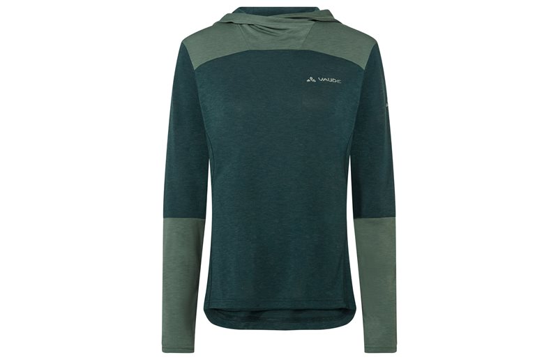 Cykeltröja Vaude Women's Tremalzo LS Shirt Deep Pond