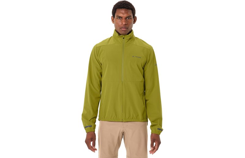 Cykeljacka Vaude Men's Cyclist Air Jacket Dark Leaf