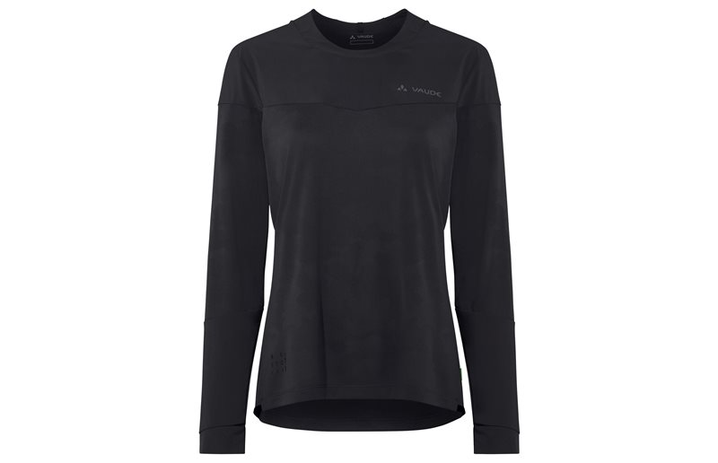 Cykeltröja Vaude Women's Moab LS PRO Shirt Black