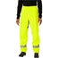 Cykelbyxor Vaude Men's Luminum Rain Pants Neon Yellow