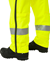 Cykelbyxor Vaude Men's Luminum Rain Pants Neon Yellow