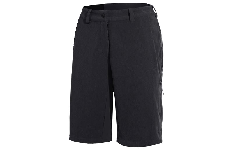 Cykelbyxor Vaude Women's Loamer Base Cord Shorts Black