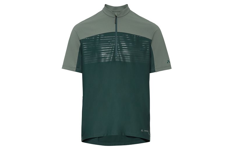 Pyöräilypaita Vaude Men's Qimsa Pro HZ Shirt Deep Pond