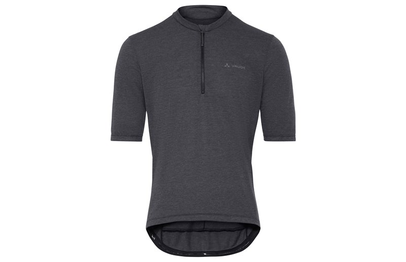 Cykeltröja Vaude Men's Kuro HZ Tricot Black
