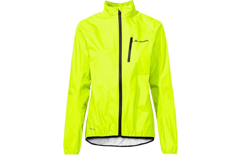 Cykeljacka Vaude Women's Drop Jacket III Neon Yellow