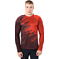 Cykeltröja Vaude Men's Moab LS T-Shirt VI Glowing Red