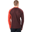 Cykeltröja Vaude Men's Moab LS T-Shirt VI Glowing Red