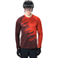 Cykeltröja Vaude Men's Moab LS T-Shirt VI Glowing Red