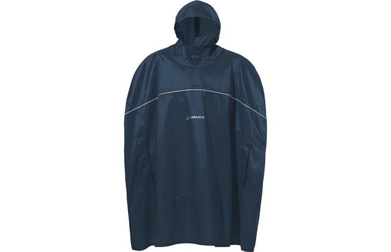 Cykeljacka Vaude Kids Grody Poncho II Dark Sea