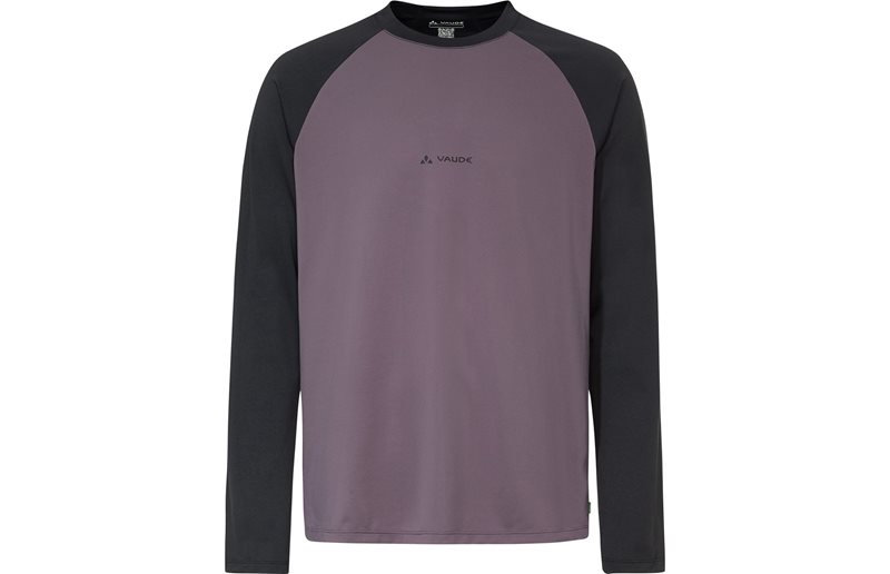 Cykeltröja Vaude Men's Loamer LS Shirt Purple Ash