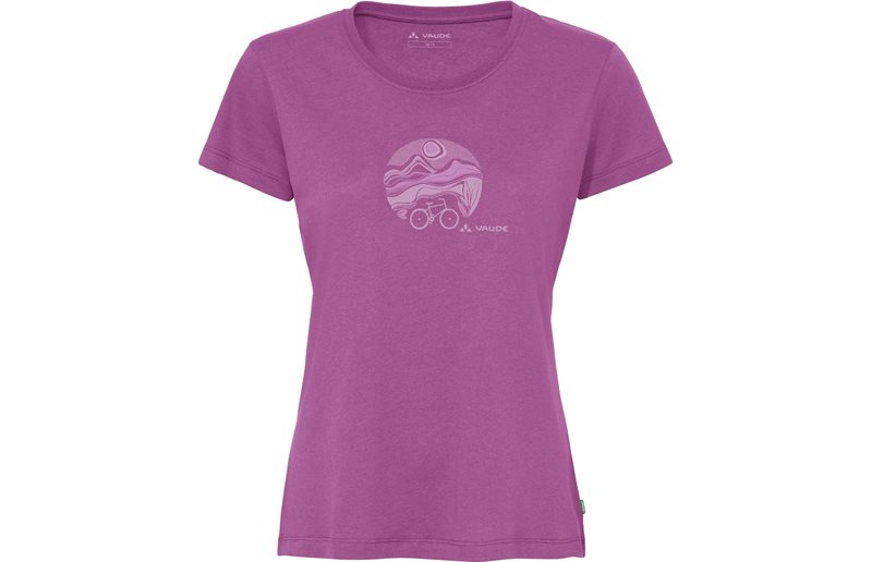 Cykeltröja Vaude Women's Cyclist T-Shirt V Magenta